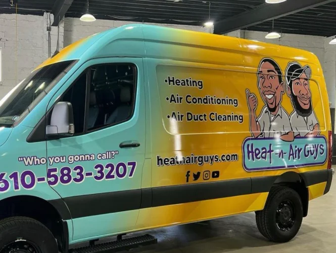 Heat-n-Air Guy Van